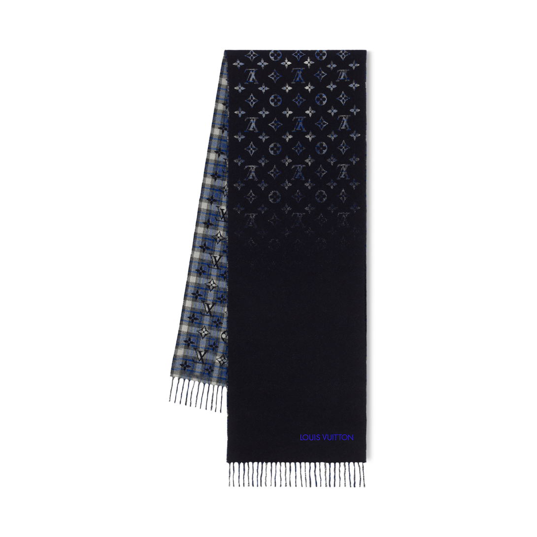 Monogram Gradient Tartan City Scarf . - Accessories | Louis